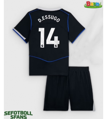 Chelsea Dario Essugo #14 Tredjeställ Barn 2025-26 Kortärmad (+ Korta byxor)